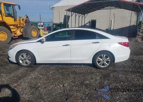 2012 Hyundai Sonata Limited z USA, uszkodzony, nr VIN 5NPEC4AC8CH394674